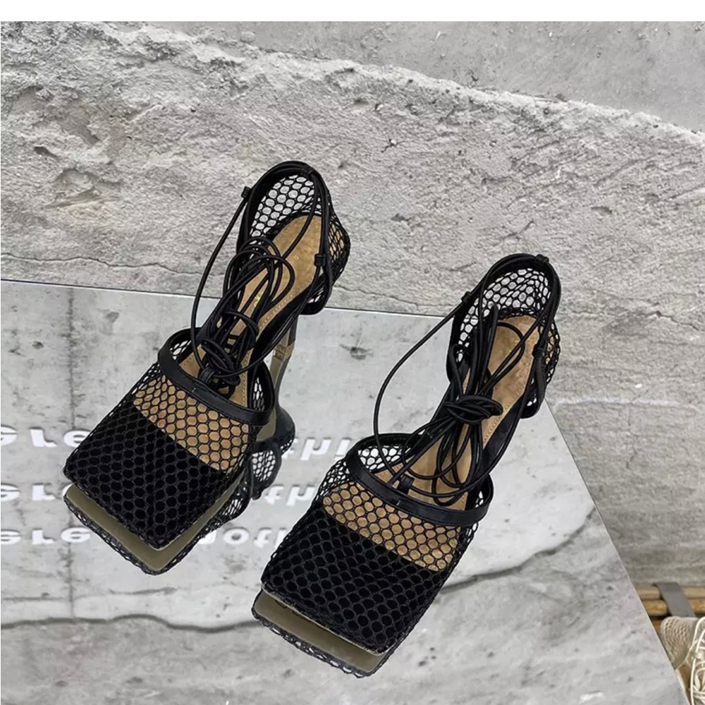 Black heels